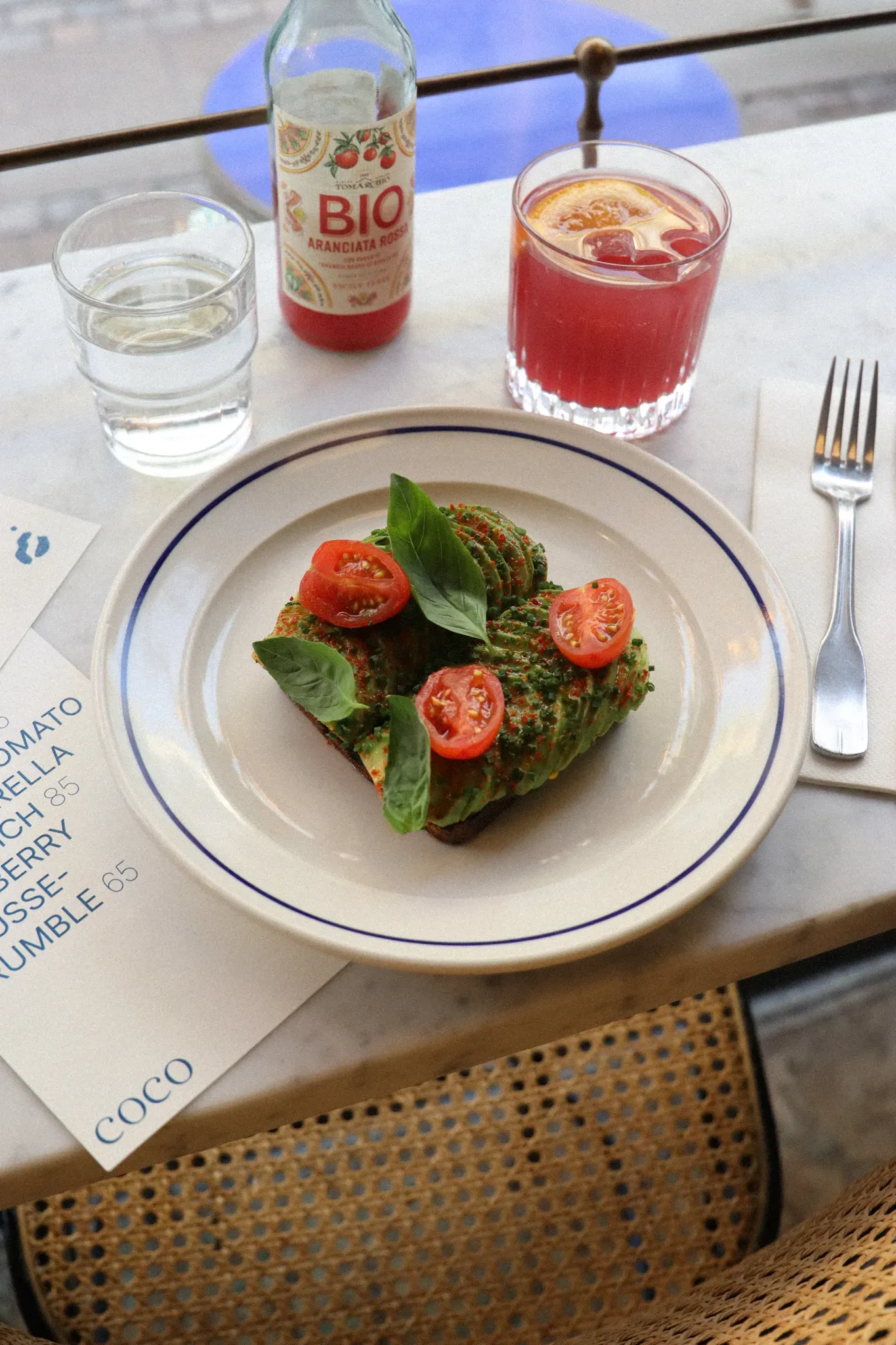 Ny menu på Coco Café